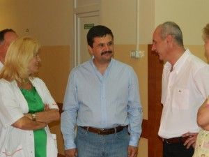 presedintele CJA Nicolae Iotcu in vizita de lucru la spitalul judetean