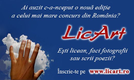 Nu te poti numi licean daca n-ai trecut pe la LicArt!