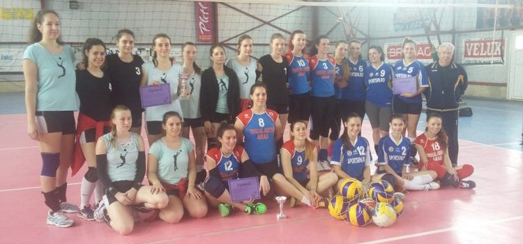 Politehnica Timișoara a câștigat prima ediție ”Cupa Sportsin” la volei feminin