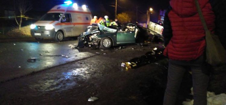 Victime într-un accident rutier la intrarea în comuna Șicula