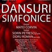 Dansuri simfonice, într-un concert extraordinar, cu invitați de prestigiu, la Filarmonica Arad