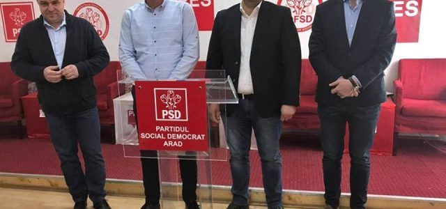 Parlamentarii PSD Arad: „Am adus zeci de milioane de lei Aradului, pentru ca Falcă și ai lui să aibă ce fura“