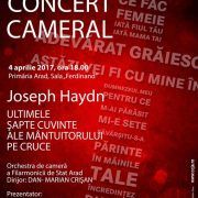 Concert Cameral Joseph Haydn – Ultimele şapte cuvinte ale Mântuitorului pe Cruce