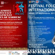 Maratonul cântecului şi dansului popular sârbesc, în Piaţa Avram Iancu