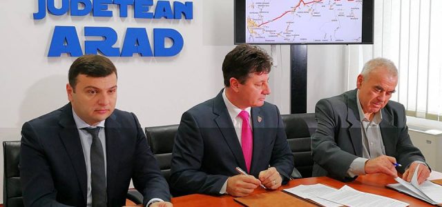 S-a semnat contractul de proiectare tehnică pentru modernizarea drumului Arad-Buteni. Execuția proprie va începe abia peste un an!