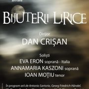 Filarmonica Arad programeaza primul medalion liric al anului 2018
