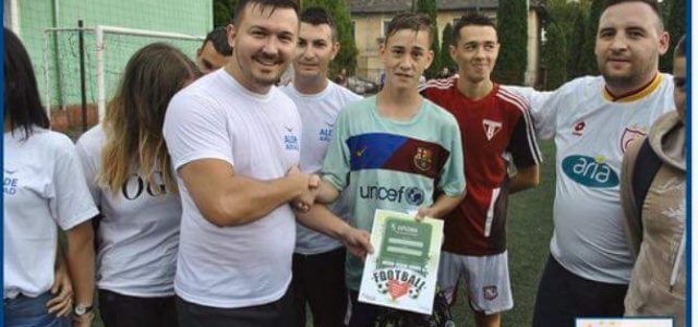 TLDE Arad au organizat un turneu de fotbal în scop caritabil