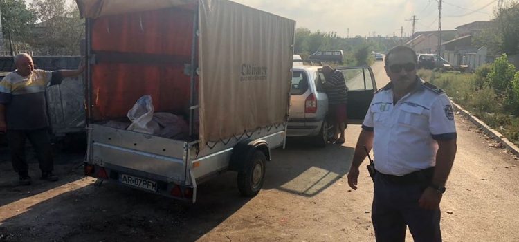 Poliția Locală Arad verifică modul respectării curățeniei orașului