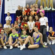Succese arădene la Naţionalele de gimnastică aerobică