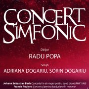 Concert simfonic de excepție pe scena Palatului Cultural