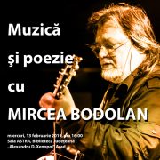 Eveniment cultural Mircea Bodolan la Biblioteca Arad
