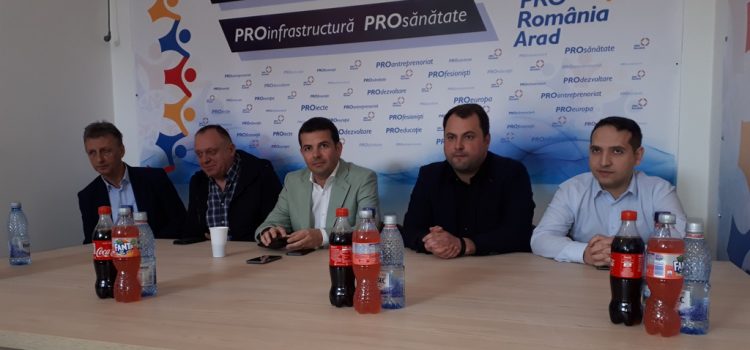 Daniel Constantin lansează Pro România la Arad