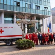 O delegaţie a filialei de Cruce Roşie din Sassuolo-Modena, în vizită la CJA