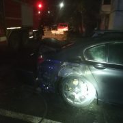 Mașină incendiată azi noapte, în municipiul Arad