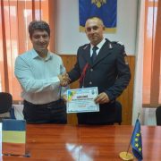 Pompierul Iosif Herbei a primit titlul de cetățean de onoare al comunei Ghioroc