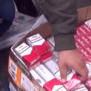263 pachete cu țigări netimbrate, confiscate de jandarmii arădeni