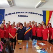 Handbalistele Crişului, neînvinse şi în frunte la final de an!