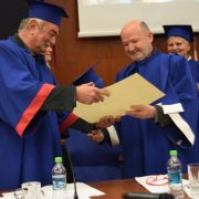 Președintele Uniunii Artiștilor Plastici din România, Doctor Honoris Causa al UAV