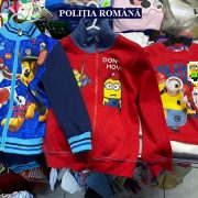 Jucării și haine contrafăcute, confiscate de polițiștii economici