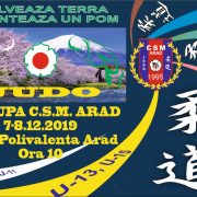 Peste 500 de judoka sunt aşteptaţi la Cupa CSM Arad