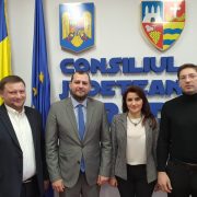 O delegație din Moldova a fost în vizită la Consiliul Județean Arad