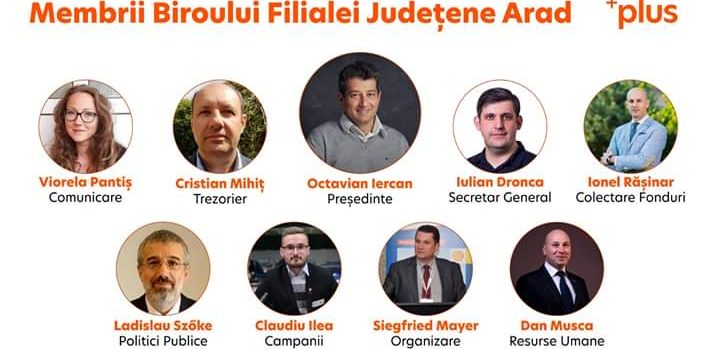 Filiala județeană PLUS are o nouă componență