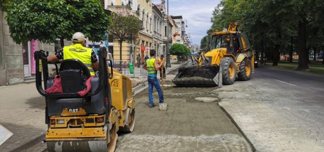 Se reia lucrarea la magistrala de apă potabilă din Piaţa Podgoria