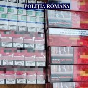 Țigarete de contrabandă de peste 172 de milioane de lei, confiscate de autorități în primele zece luni