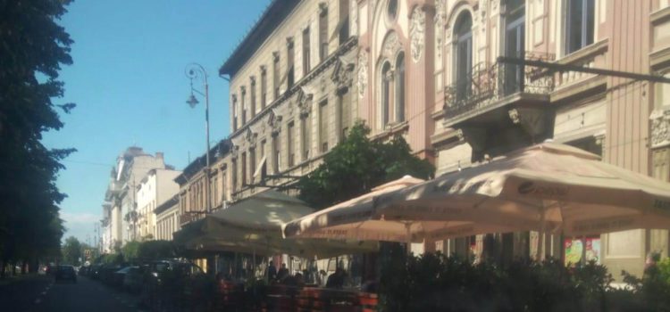 Primăria Arad propune închiderea unor străzi și reamplasarea teraselor