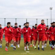 Bucuria primului antrenament colectiv de după izolare, la UTA