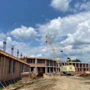 Noul Spital de Psihiatrie de la Căpâlnaș a ajuns la ultimul etaj, în roșu!