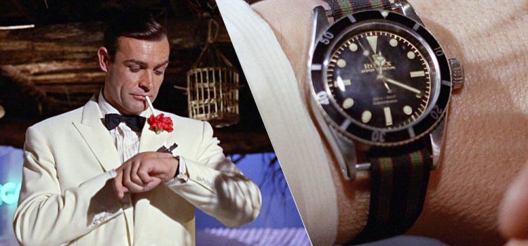 Sean Connery între James Bond și Rolex Submariner