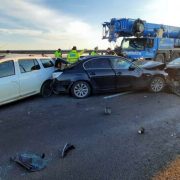 Şase persoane au fost rănite în urma accidentului de pe A1, la intrare în Piteşti