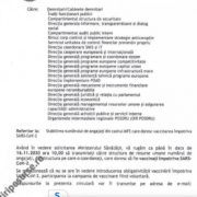 Prioritatea Unu a Guvernului: Demnitarii și funcționarii sunt primii vaccinați Covid