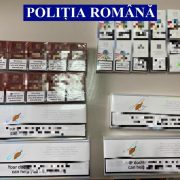 Peste 600 de baxuri de țigări de contrabandă, depistate de polițiștii arădeni