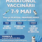 Maratonul vaccinării la Arad