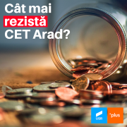 USR Arad: CET este mai aproape cu 40 de milioane de lei de faliment