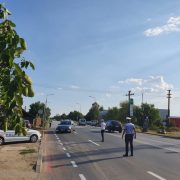 Ieri, polițiștii au avut acțiuni de verificare rutieră și feroviară pe raza Aradului
