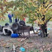 Accident cu un jeep soldat cu victime, în județ
