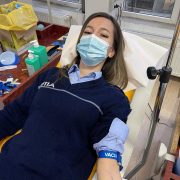 Polițiștii arădeni, donatori de sânge și plasmă