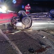 Tineri aflați sub influența alcoolului au produs un accident la Ghioroc