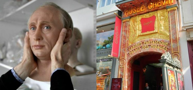 Era prost pieptănat! Muzeul Grévin din Paris a retras statuia din ceară a lui Vladimir Putin