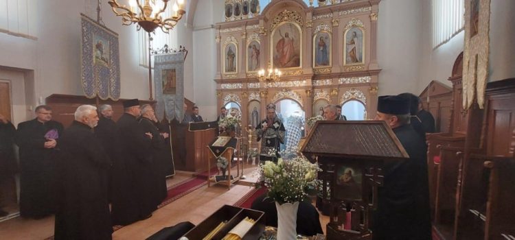 Vizita Preasfințitului Părinte Lukijan, Episcopul ortodox sârb de Budapesta la Pecica