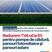 Adrian Wiener a inițiat un proiect legislativ pentru reducerea costurilor cu energia
