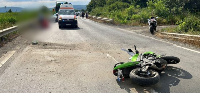 Un motociclist din Timișoara a decedat pe DN7, la Odvoș