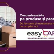 Obține o prezență puternică în mediul online cu easyCart