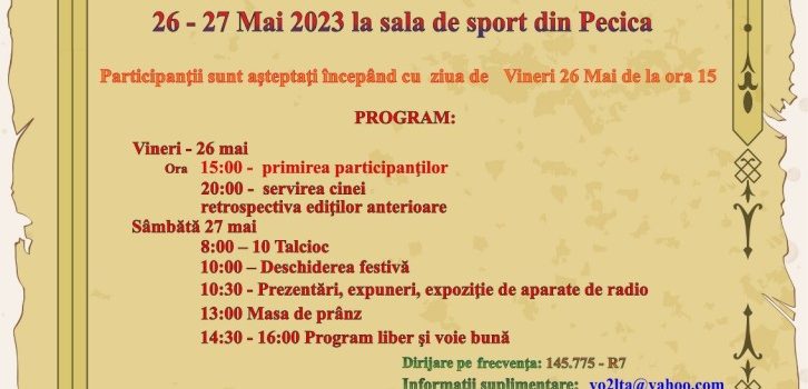 Pecica: întâlnirea anuală a radioamatorilor va avea loc în acest week-end!
