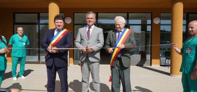 Iustin Cionca: „Am inaugurat astăzi Spitalul de Psihiatrie de la Căpâlnaș în prezența ministrului Dezvoltării”