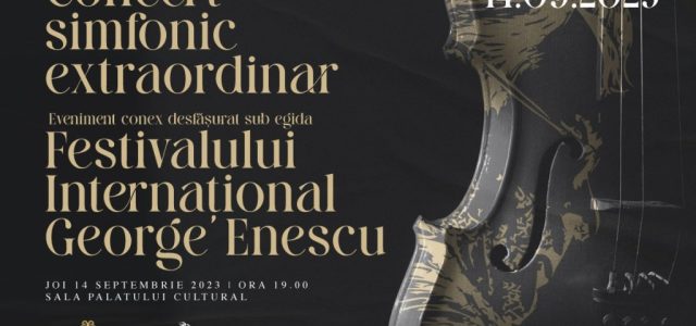 Concert simfonic sub egida Festivalului Internațional George Enescu la Arad