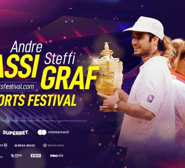 Demonstrativ de tenis de excepție la Sports Festival 2024! ANDRE AGASSI și STEFFI GRAF vor face show în 15 iunie
